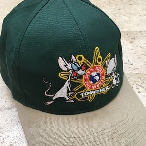 Vintage Animaniacs Pinky and The Brain SnapBack